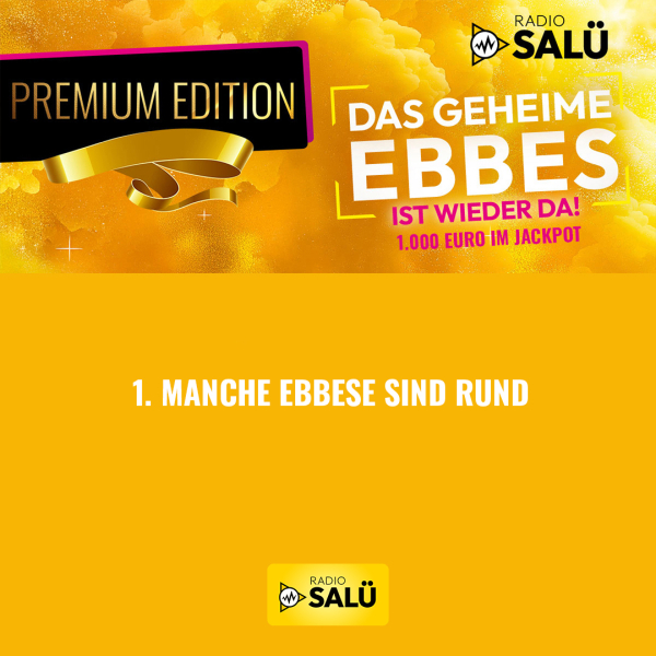 Das geheime Ebbes - Premium Edition am 03.11.